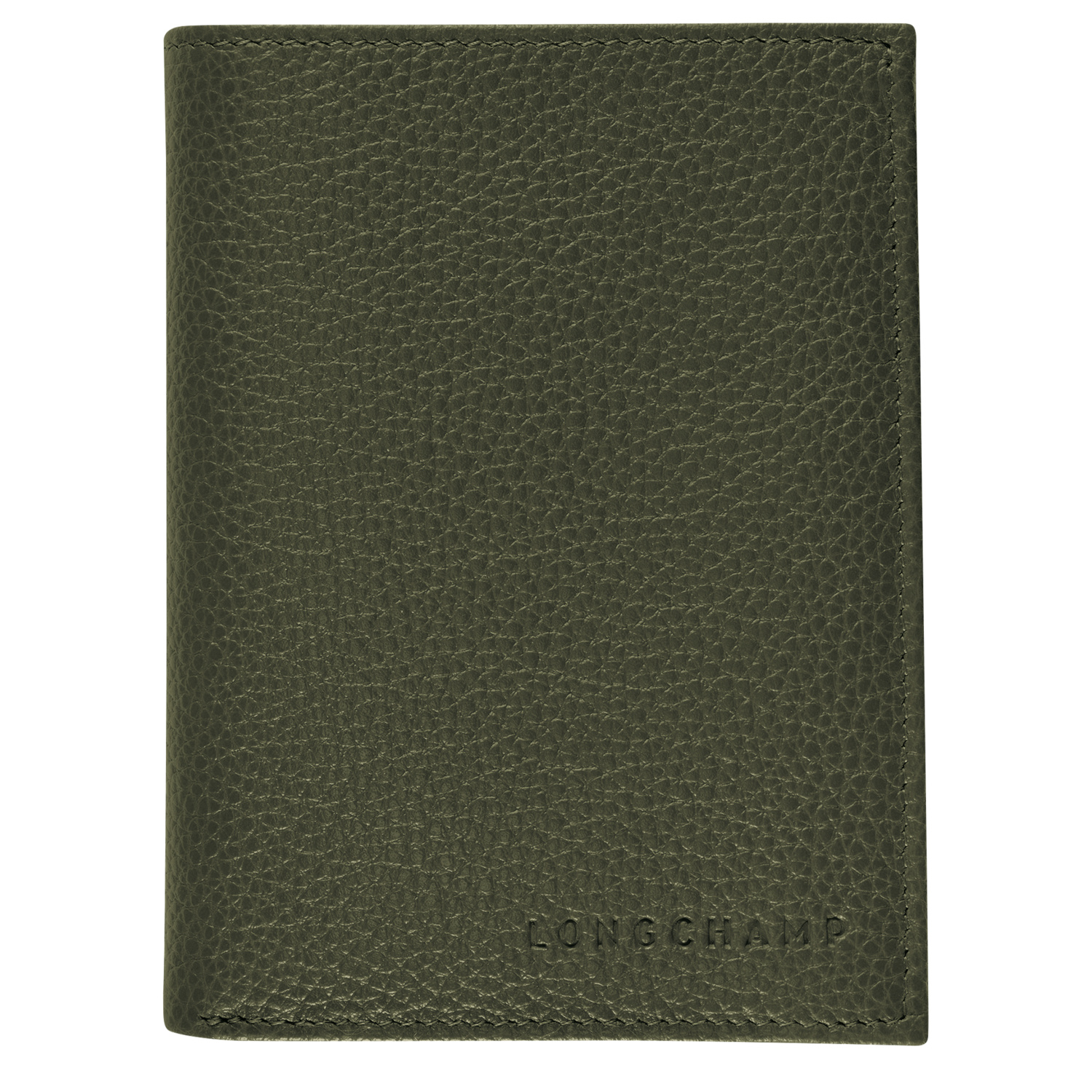 Longchamp Wallet Le Foulonné In Khaki